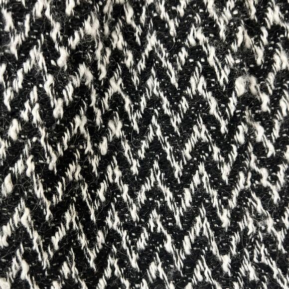 Vintage Kenneth Cole wool blend tweed peplum houndstooth 90s Y2K jacket coat S - Picture 16 of 16